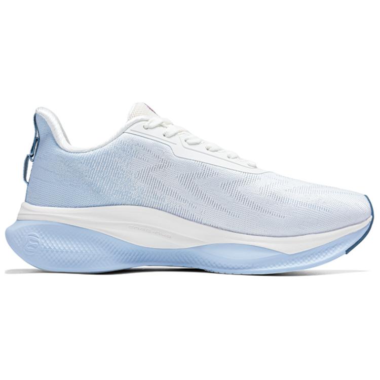 361° Abrasion Resistant Cushioning Low top Casual Running Shoes Women’s White Blue
