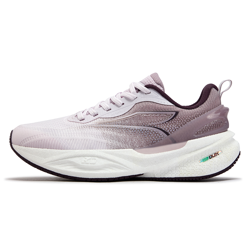 361° Surge CQT 2.0 Abrasion Resistant Breathable Slip Resistant Low top Casual Running Shoes Women’s Pink Purple White