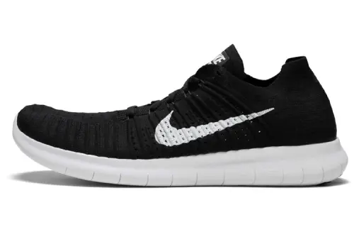 Nike Free Run Flyknit Black/White
