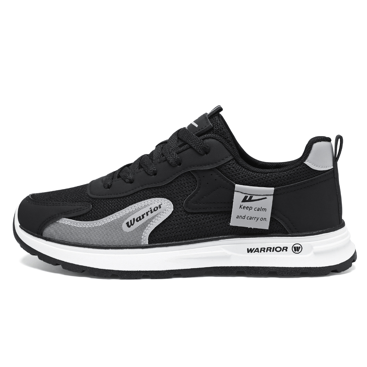 Warrior Abrasion Resistant Moisture Wicking Lightweight Low top Casual Running Shoes Men’s