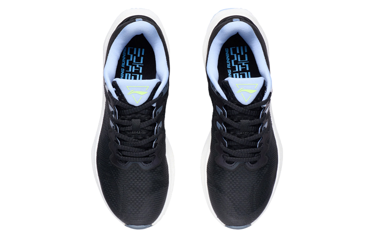 Li Ning YueYing Reflective Cushioning Low top Running Shoes Women’s Black