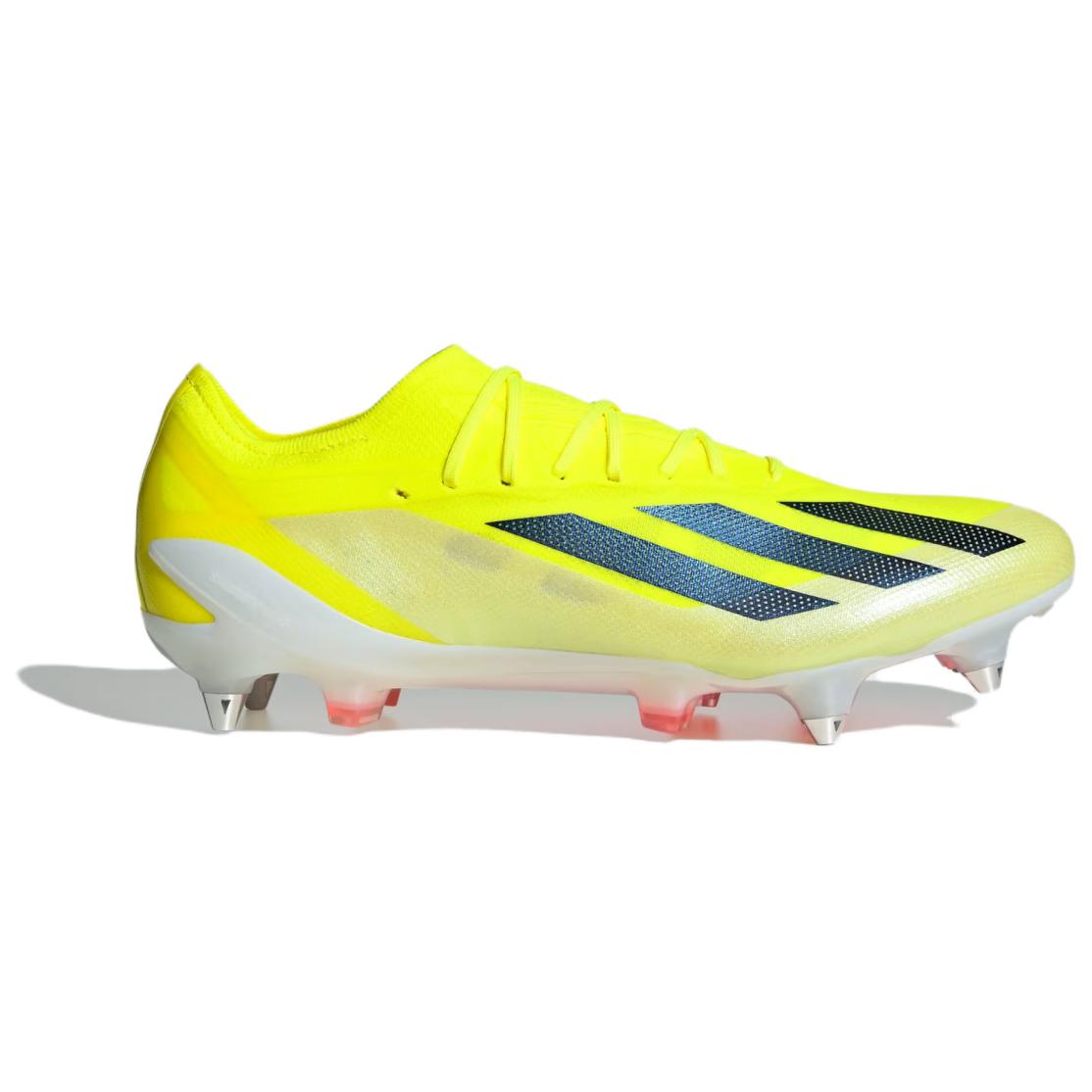 Adidas X CRAZYFAST Slip Resistant Abrasion Resistant Slip Resistant Abrasion Resistant Soccer Shoes Men’s Yellow