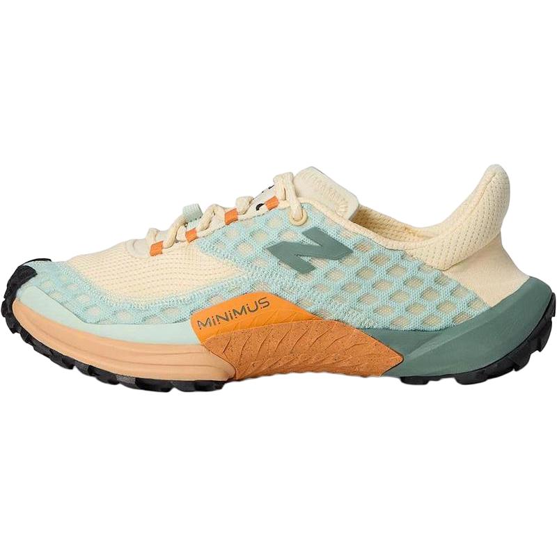 New Balance Minimus Trail Abrasion Resistant Low top Running Shoes Women’s Beige Green