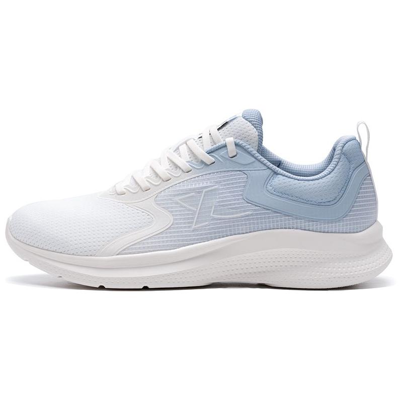 XTEP Comfortable Cushioning Slip Resistant Low top Casual Running Shoes Men’s White Blue