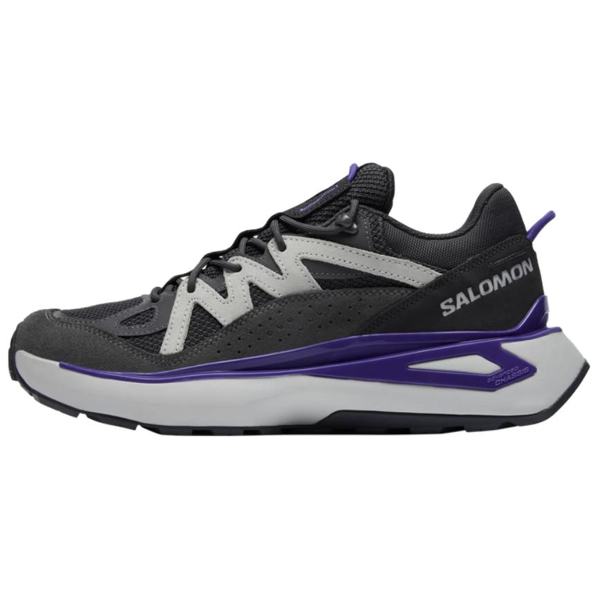 SALOMON ODYSSEY ELMT Breathable Support Low top Casual City Commuting Running Shoes Unisex Asphalt Gray