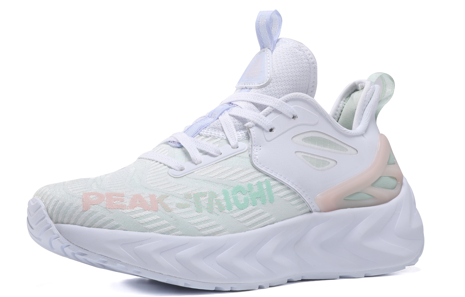 PEAK Taichi Thunder Mesh Cushioning Slip Resistant Abrasion Resistant Breathable Lightweight Low top Running Shoes