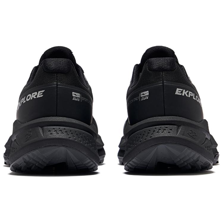 Erke Wild 1.5 Slip Resistant Abrasion Resistant Support Low top Running Shoes Men’s Jet Black