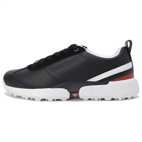 Le Coq Sportif Slip Resistant Low top Golf Shoes Unisex Black