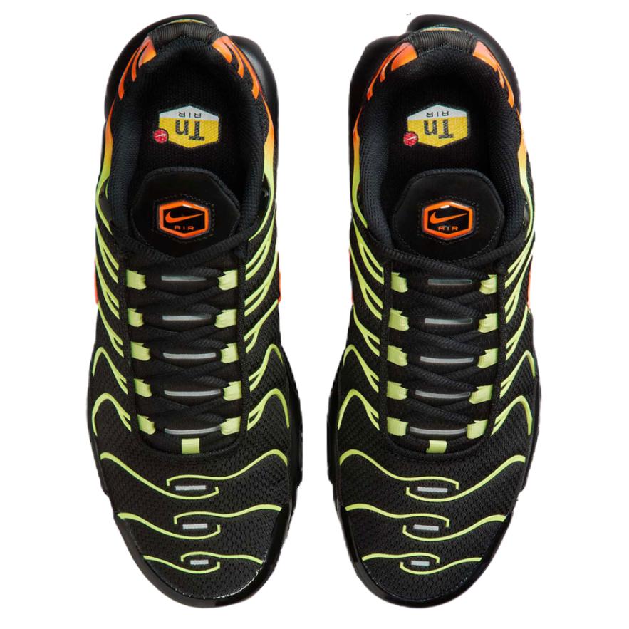 Nike Air Max Plus Running Shoes Unisex Black Orange