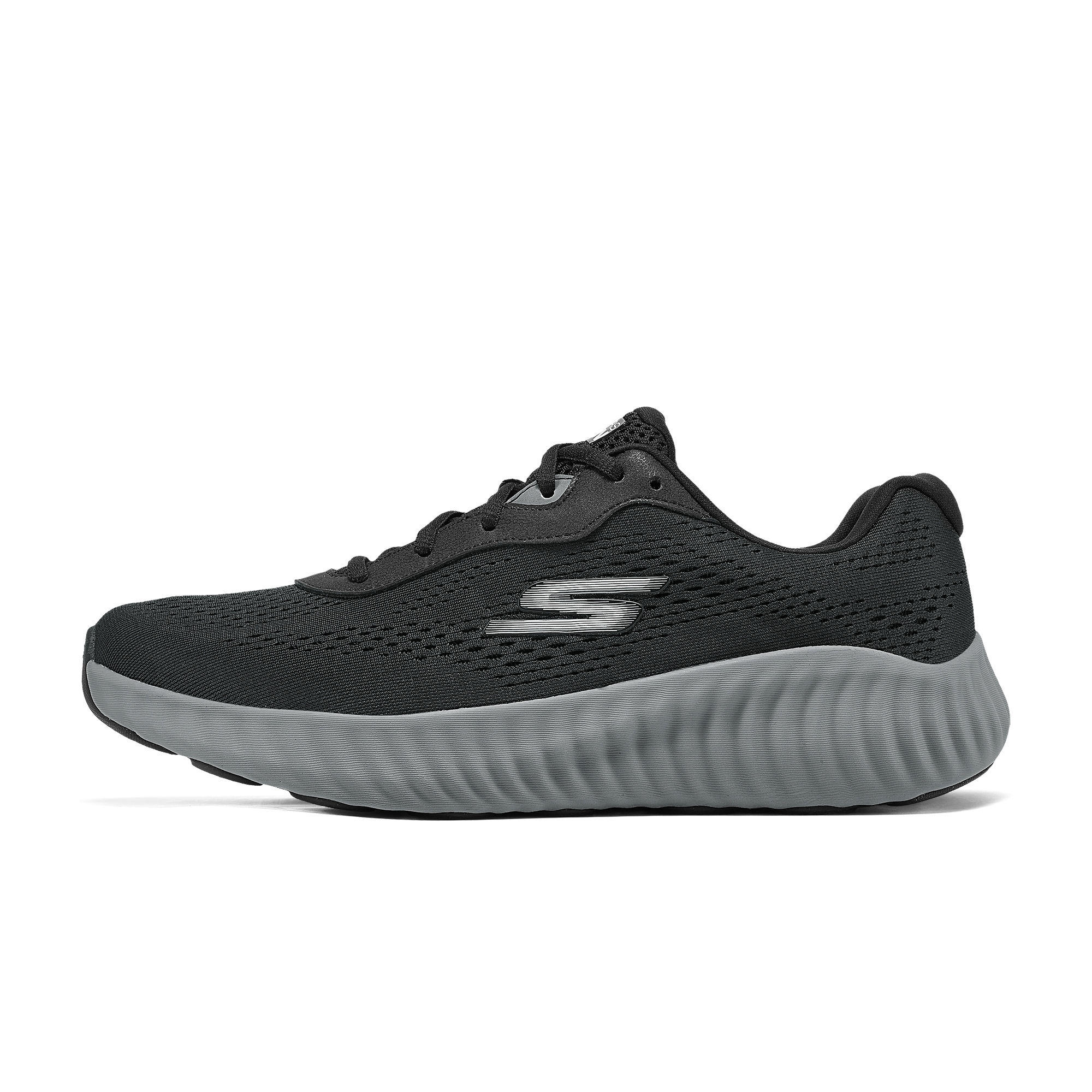Skechers Cushioning, Wear Resistant Low top Running Shoes Men’s Black