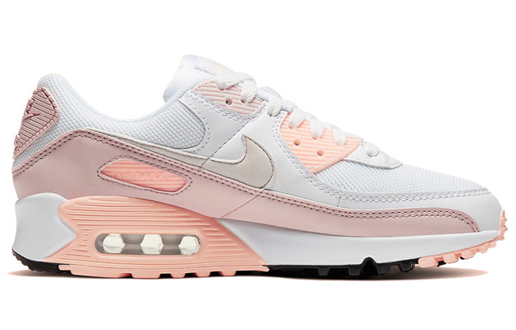 Женские кроссовки Nike Air Max 90 Washed Coral (розово-белые) — Розовыйбелый — фото 2