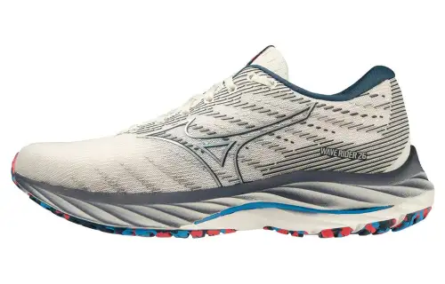 Mizuno Wave Rider 26 Super Wide 'White Blue' Women's