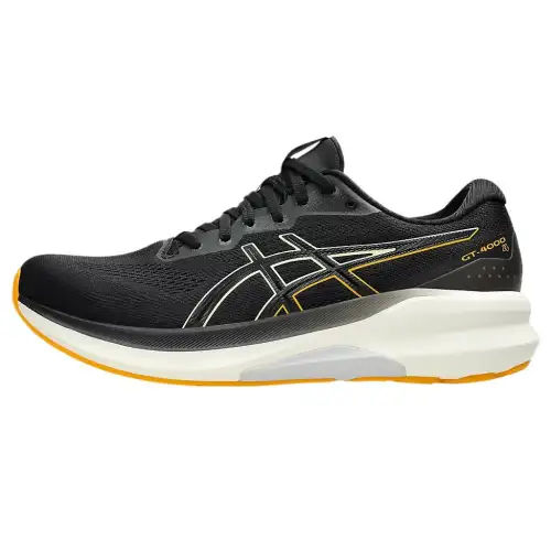 Asics GT 4000 4 Abrasion Resistant Abrasion Resistant Low top Running Shoes Men's Black