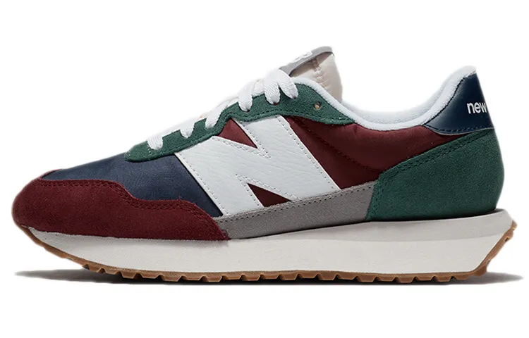 237 New Balancev1 'Scarlet Team Forest Green'