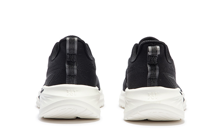361° Cushioning Slip Resistant Abrasion Resistant Low top Running Shoes Men’s Black White