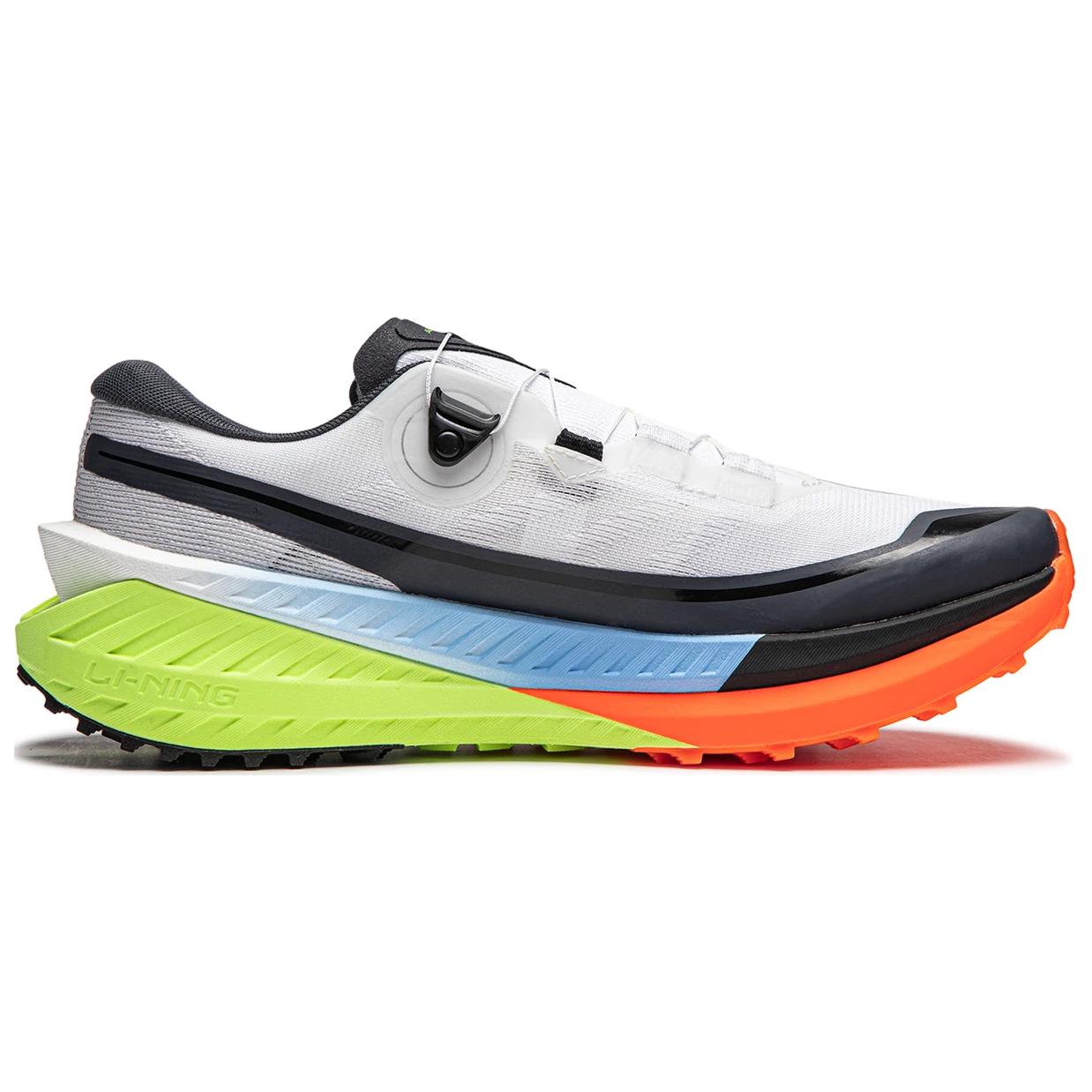 Li Ning De Lucas PRO Cushioning, Wear Resistant Low top Running Shoes Unisex White Black Blue