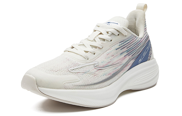 Erke Versatile Cushioning Breathable Abrasion Resistant Slip Resistant Low top Running Shoes Women’s Smoke Blue