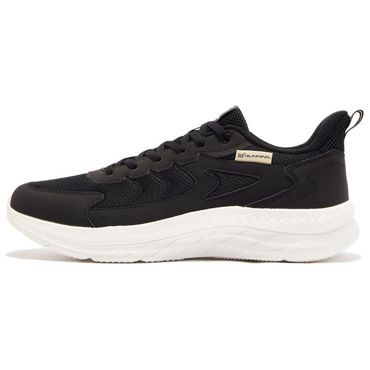 361° Slip Resistant Abrasion Resistant Low top Casual Running Shoes Men’s Black White