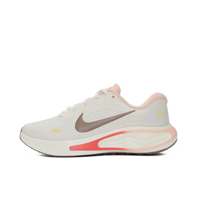 Nike Journey Run Fabric Low top Running Shoes Women's White