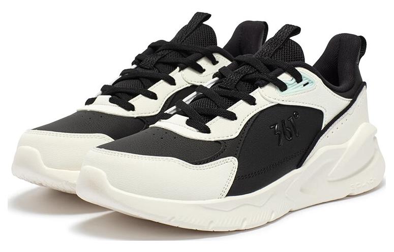 361° Comfortable Cushioning Slip Resistant Cushioning Slip Resistant Low top Running Shoes Women’s White Black