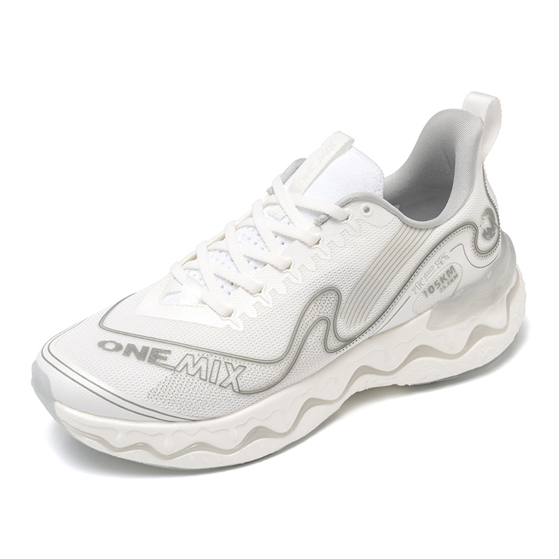 ONEMIX Mulan Creek Running Shoes Unisex Radiant White