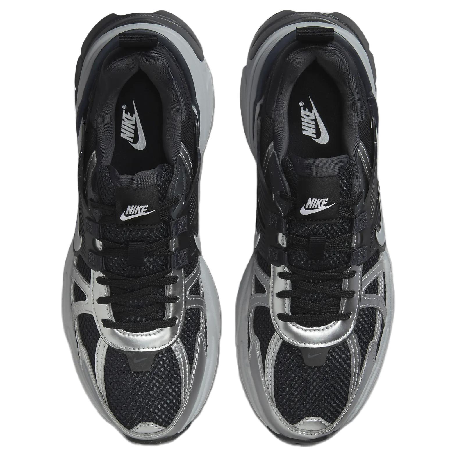 Nike V2K Run Black Metallic Silver Women’s