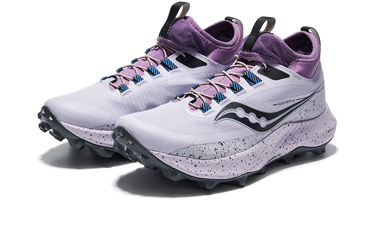 Saucony Peregrine Falcon 13 Multifunction Wear resistant And Lightweight Low top Running Shoes Women’s Purple
