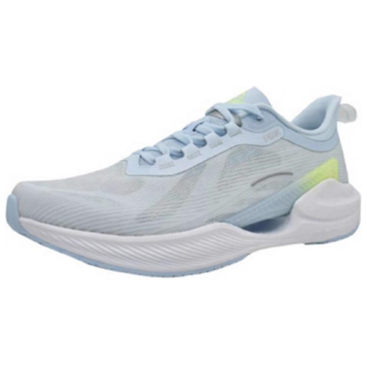 PEAK Cushioning Slip Resistant Abrasion Resistant Breathable Running Shoes Men’s Fine Blue
