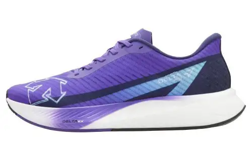 DESCENTE Cushioning Abrasion Resistant Cushioning, Wear Resistant Low top Running Shoes Unisex Purple