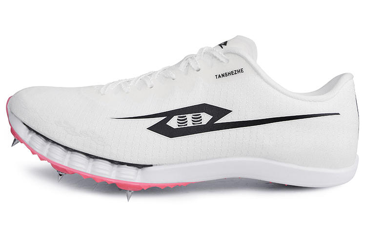TANSHEZHE Low top Sprint Running Shoes Unisex White