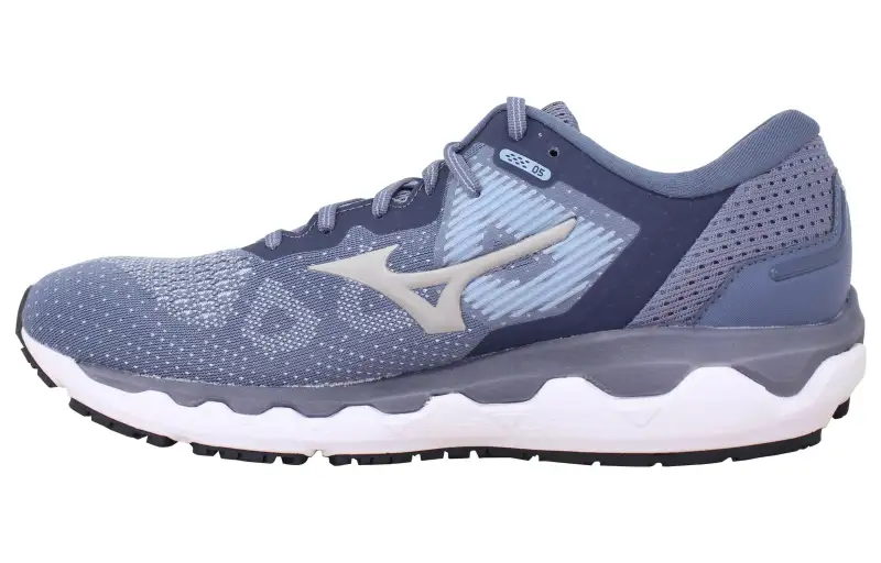 Mizuno Horizon 5 Slip Resistant Abrasion Resistant Low top Running Shoes Men's Blue Gray