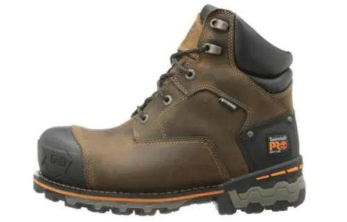 Timberland Boondock Thermal Abrasion Resistant Crew Outdoor Boots Men's Tan
