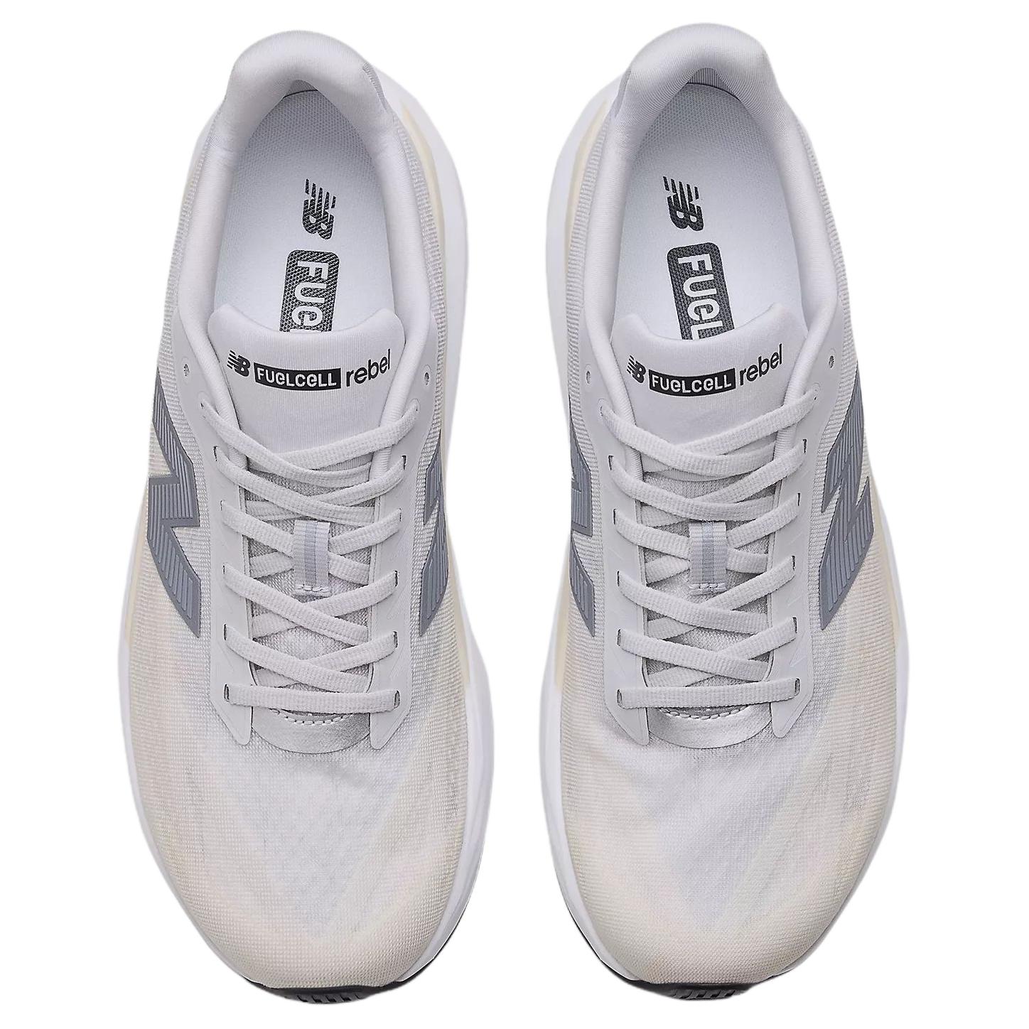 New Balance FuelCell Rebel V5 Classic And Versatile Mesh Running Shoes Men’s Linen Gray