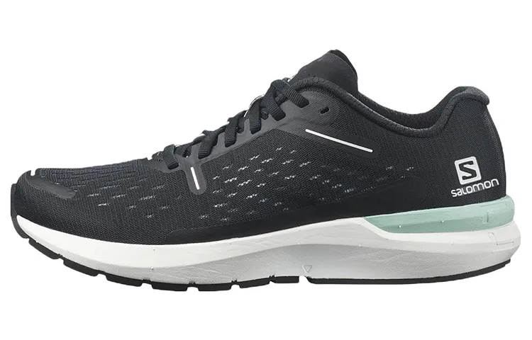 SALOMON Sonic 4 Fabric Abrasion Resistant Low top Running Shoes Men's Black