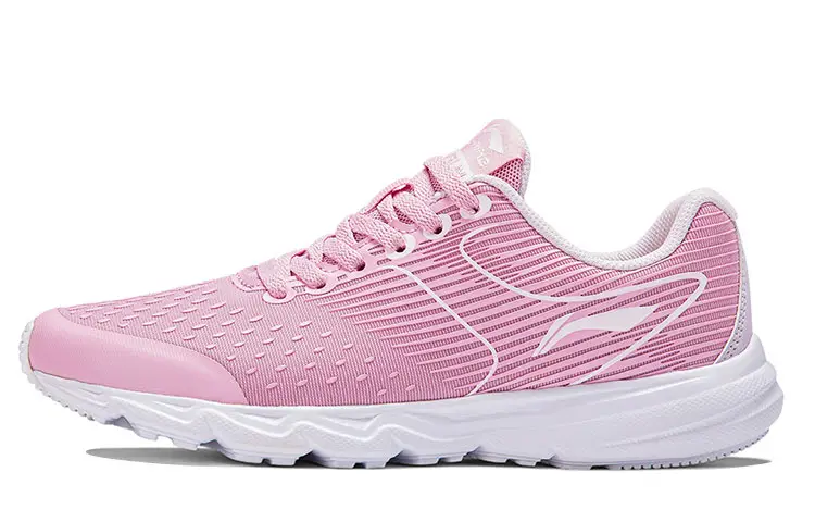 Li Ning Running Shoes Women's Low Top Pink/White