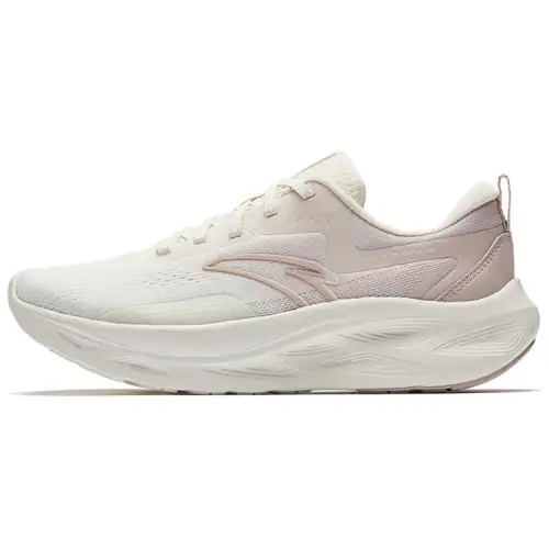 ANTA Yi Chen Running Shoes Women's Low Top Pink White