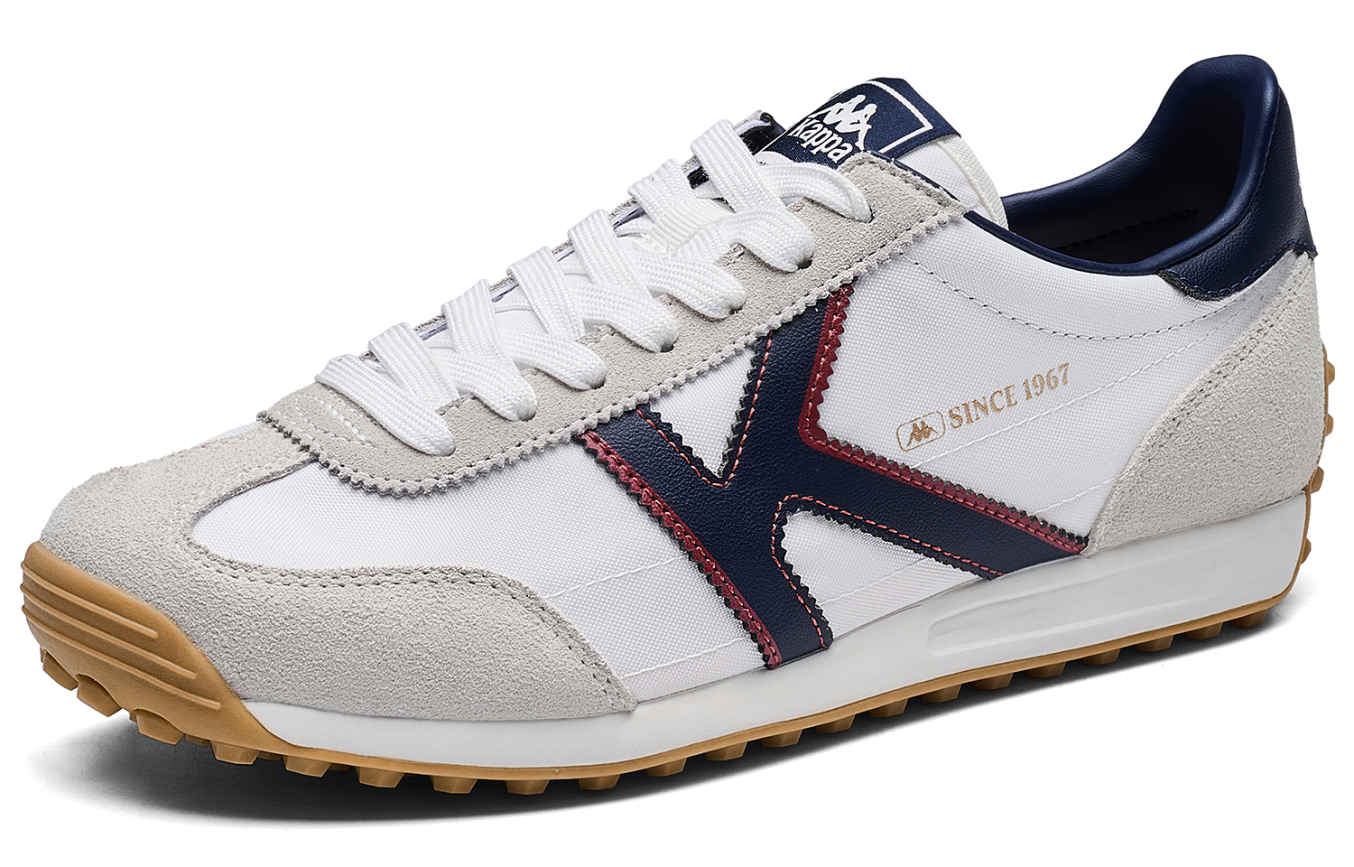 Kappa SERIES Low top Running Shoes Unisex Classic White Midnight Blue