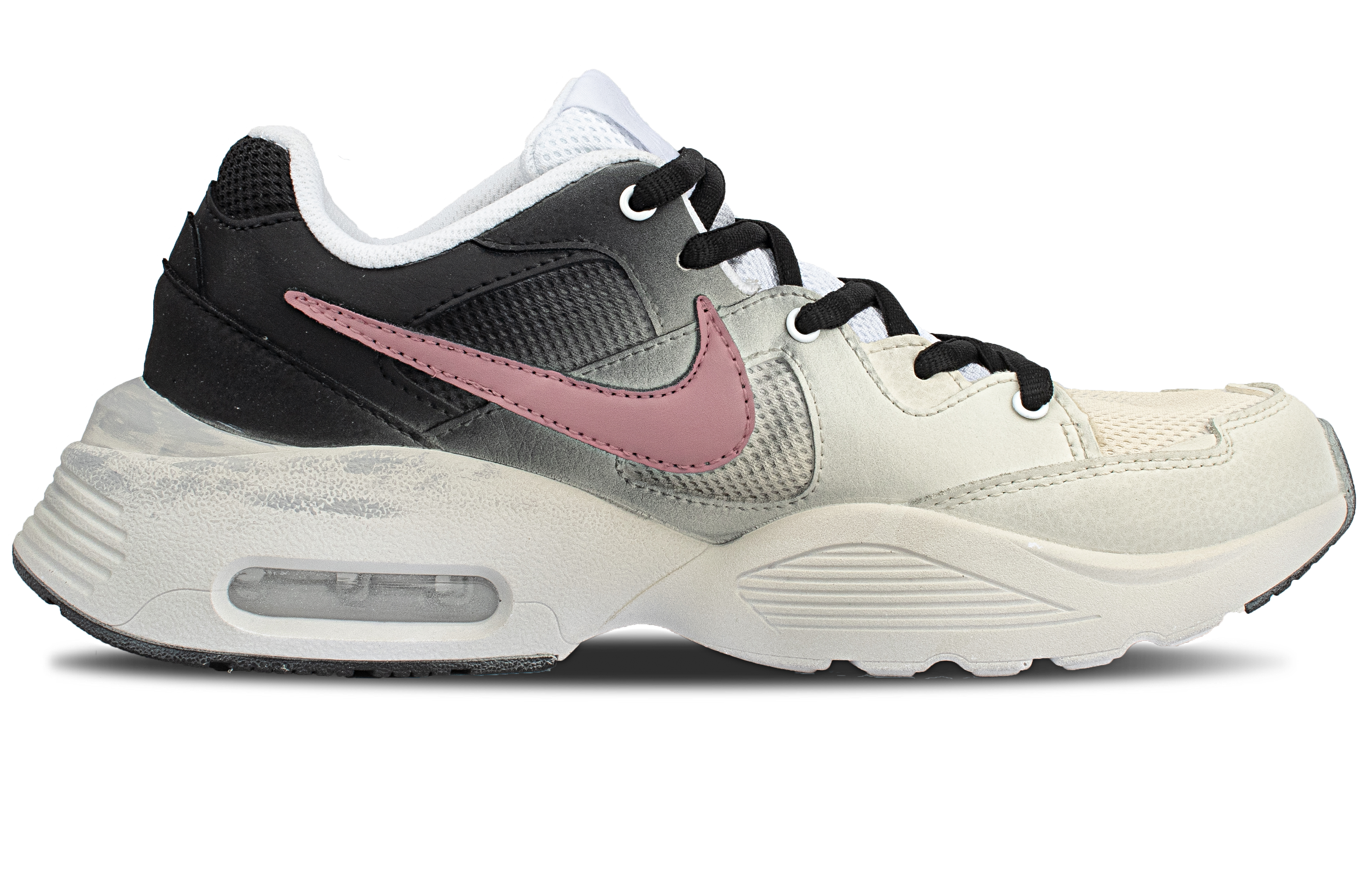 Nike Air Max Fusion Fabric Cushioning Low top Casual Running Shoes Unisex Peach