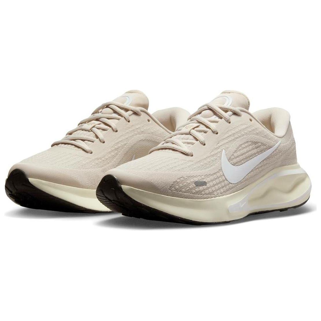 Nike Journey Run Slip Resistant, Abrasion Resistant, Breathable Low top Running Shoes Women’s Brown White