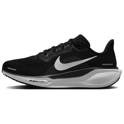 Nike Pegasus 41 comfortable and versatile non-slip and wear-resistant low-top running shoes for women, black and gray