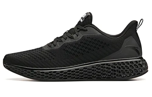Anta Mesh, Textile Cushioning Slip Resistant Abrasion Resistant Breathable Rebound Low top Running Shoes Men's