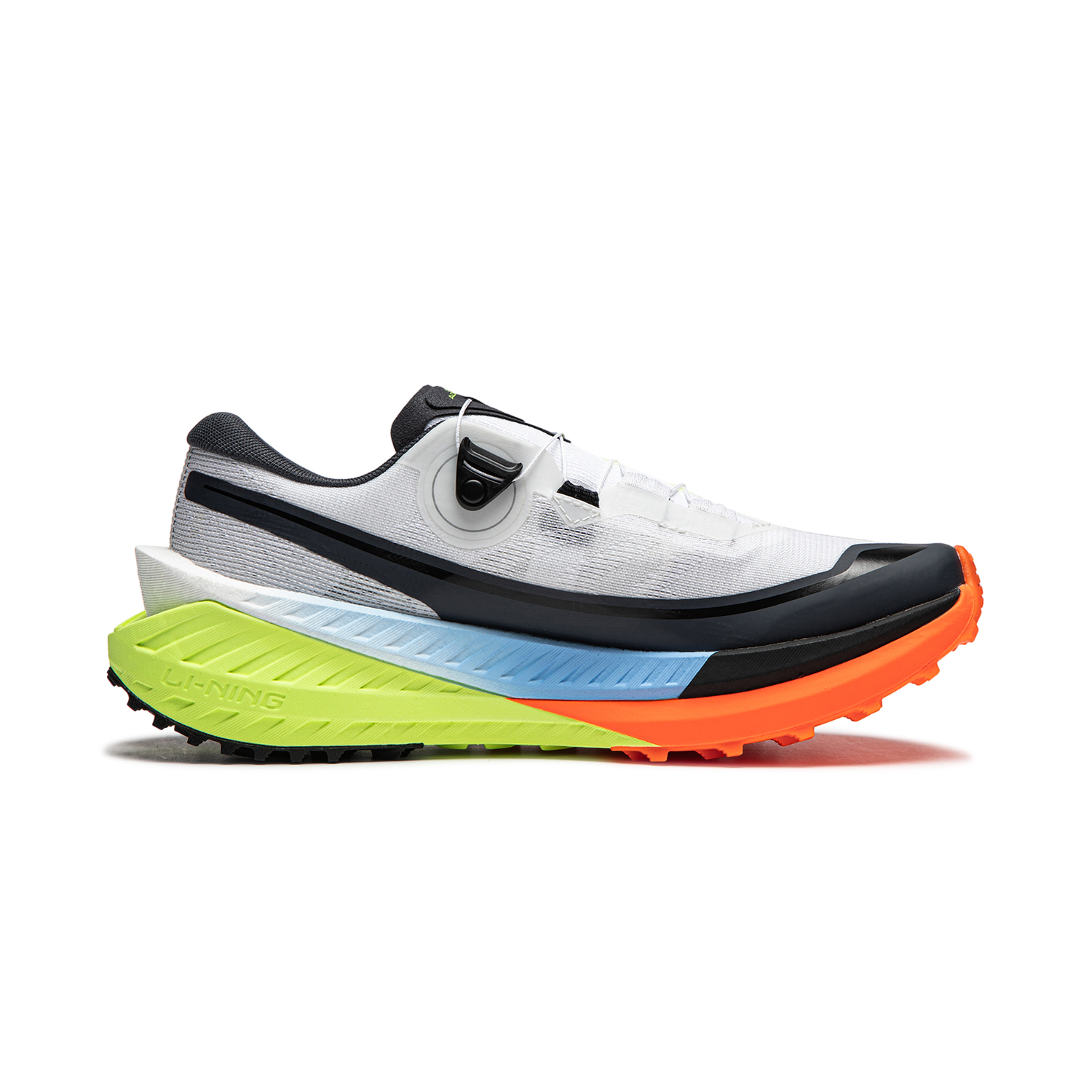 Li Ning Dilu Cushioning Slip Resistant Abrasion Resistant Low top Running Shoes Women’s Black White