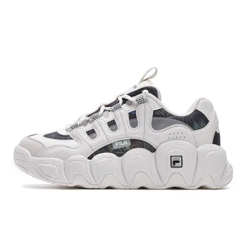 FILA Croissant Textile, Leather Abrasion Resistant Low top Running Shoes Women's Snow