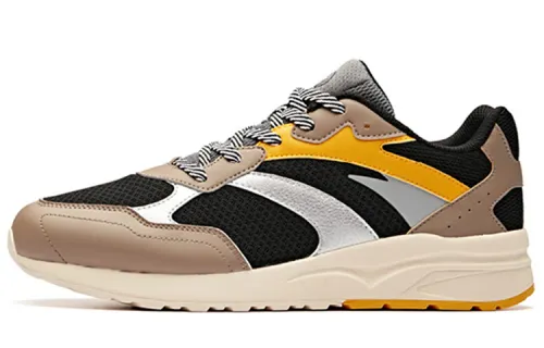 Anta Textile, Synthetic Leather Slip Resistant Abrasion Resistant Low top Running Shoes Men's