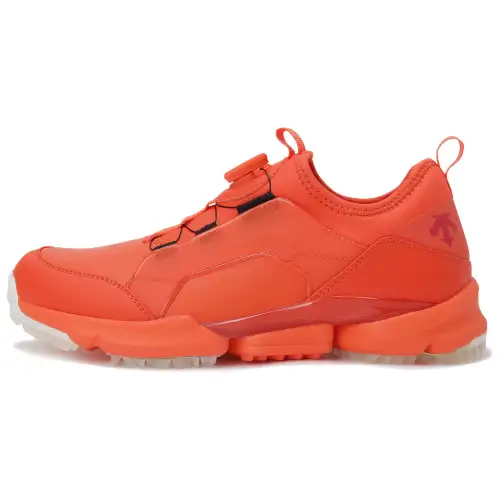 DESCENTE EAGLE CONIC BOA® Soft And Comfortable Low top Golf Shoes Men's Orange