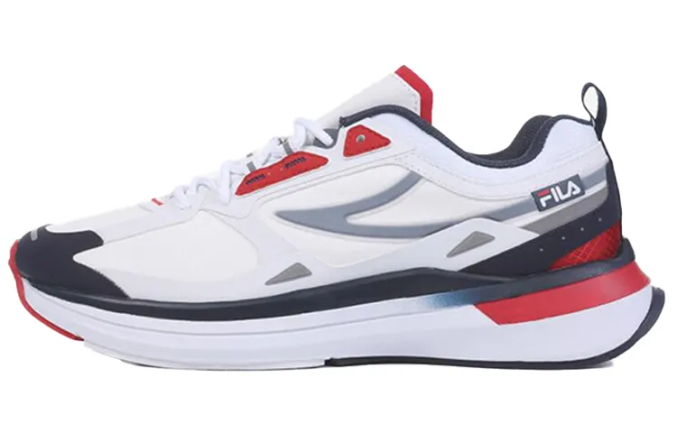 FILA Curvelet Casual Shoes Unisex Low Top White/Blue/Red