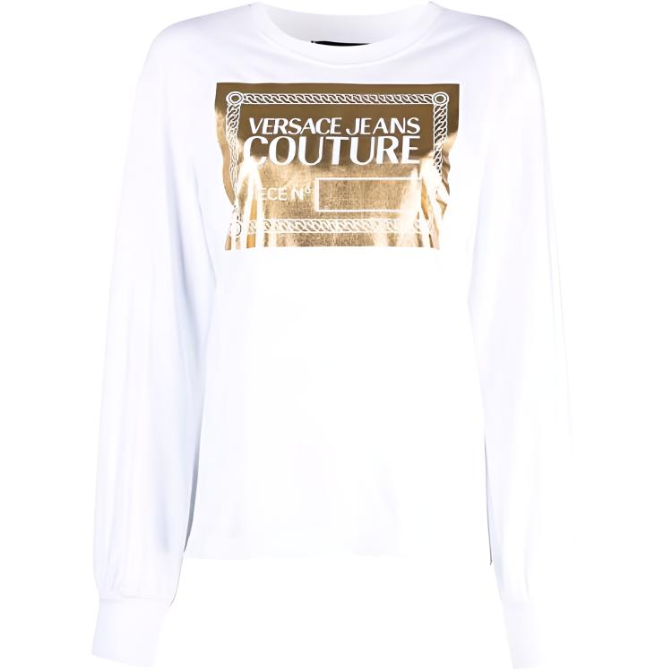 Женская футболка Versace VERSACE JEANS COUTURE logo T (белый)