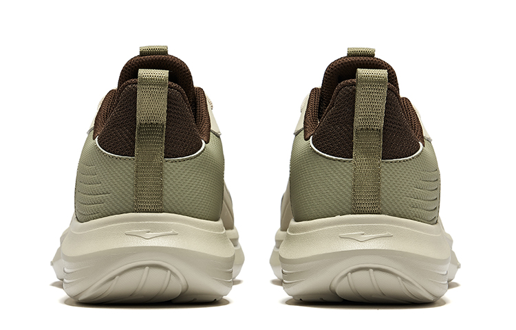 Erke Cushioning, Wear Resistant Low top Running Shoes Men’s Warm Mist Gray Oak