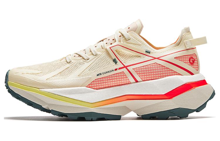 Anta Champion All Weather Series Cushioning Slip Resistant Low top Outdoor Shoes Women’s White Yellow