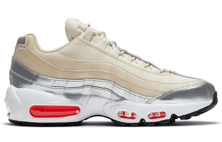 Nike 3M X Nike Air Max 95 ‘Creamyellow Silver’ Women’s
